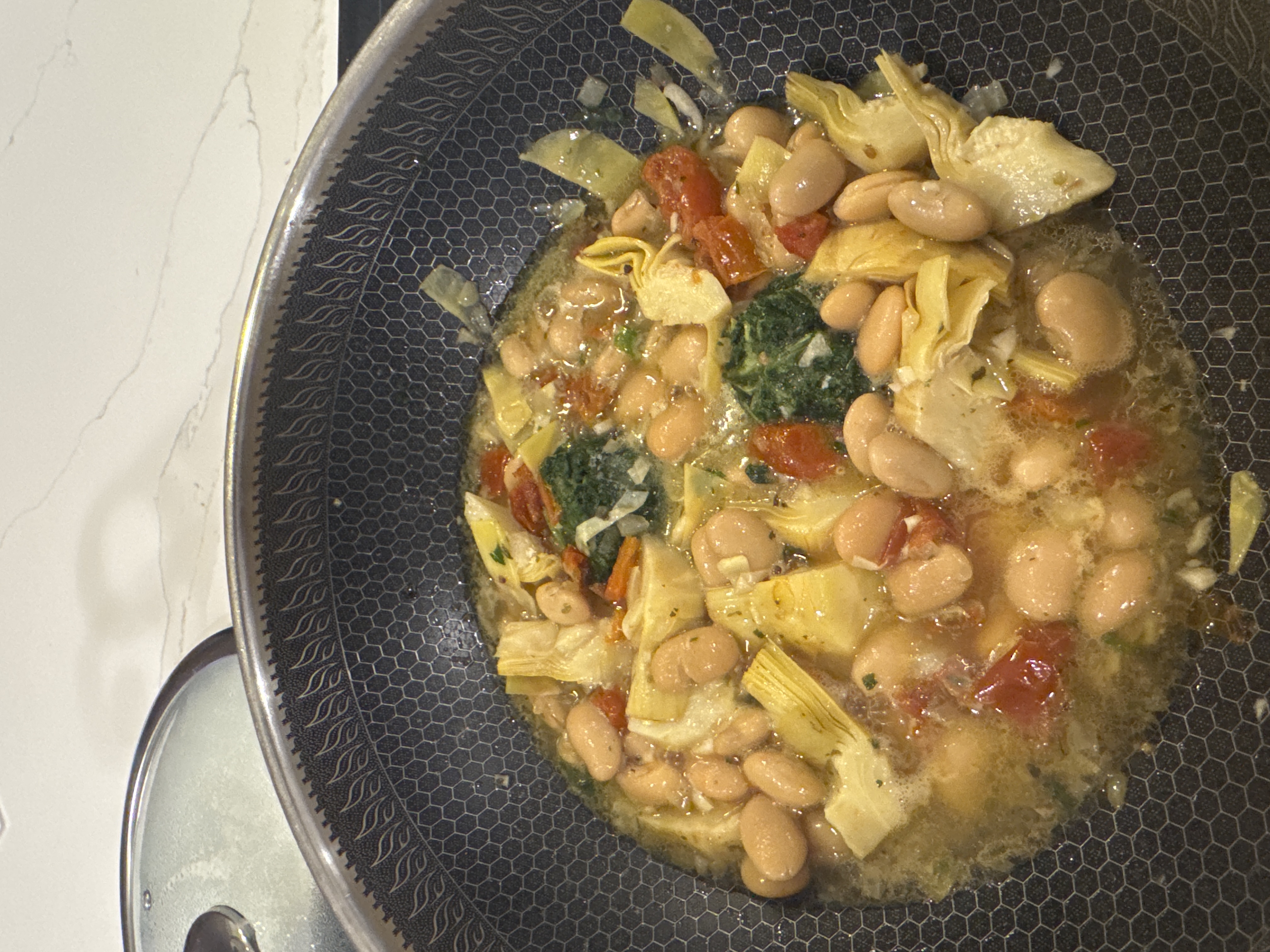 Artichoke Butter Beans