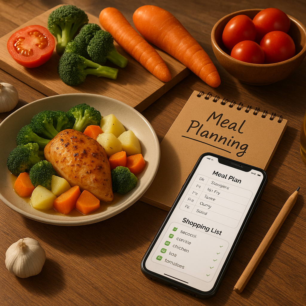 Meal Planning App to Reduce Food Waste Combined Shopping List: The Smart Way to Save