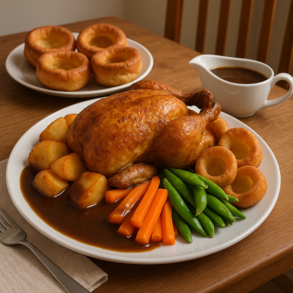 Roast chicken