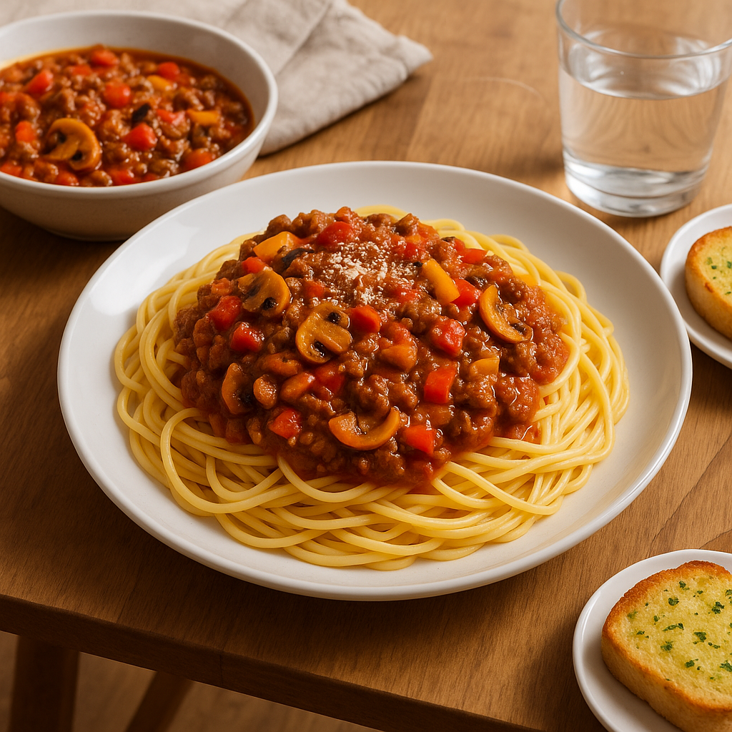 Spaghetti bolognaise 