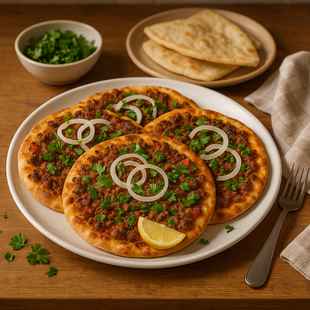 Turkish lahmacun