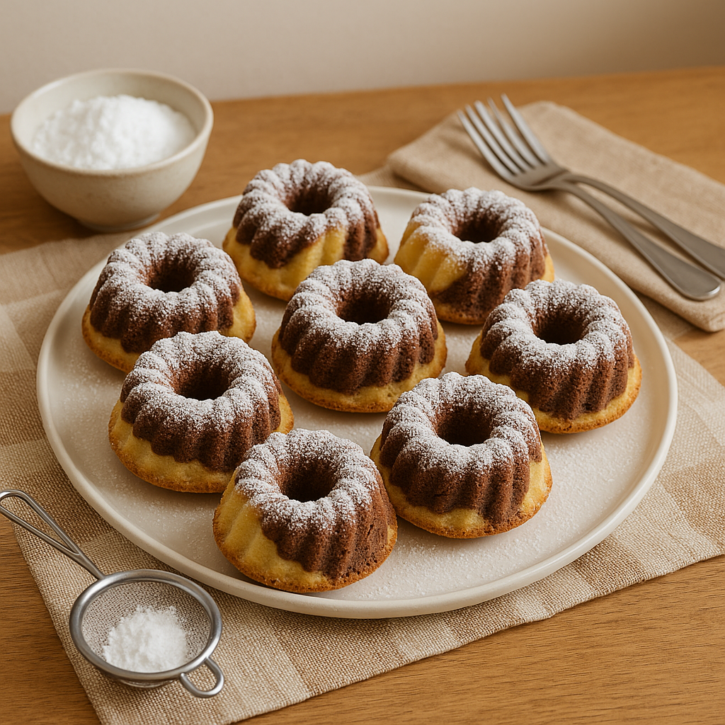 Mini bundt cakes