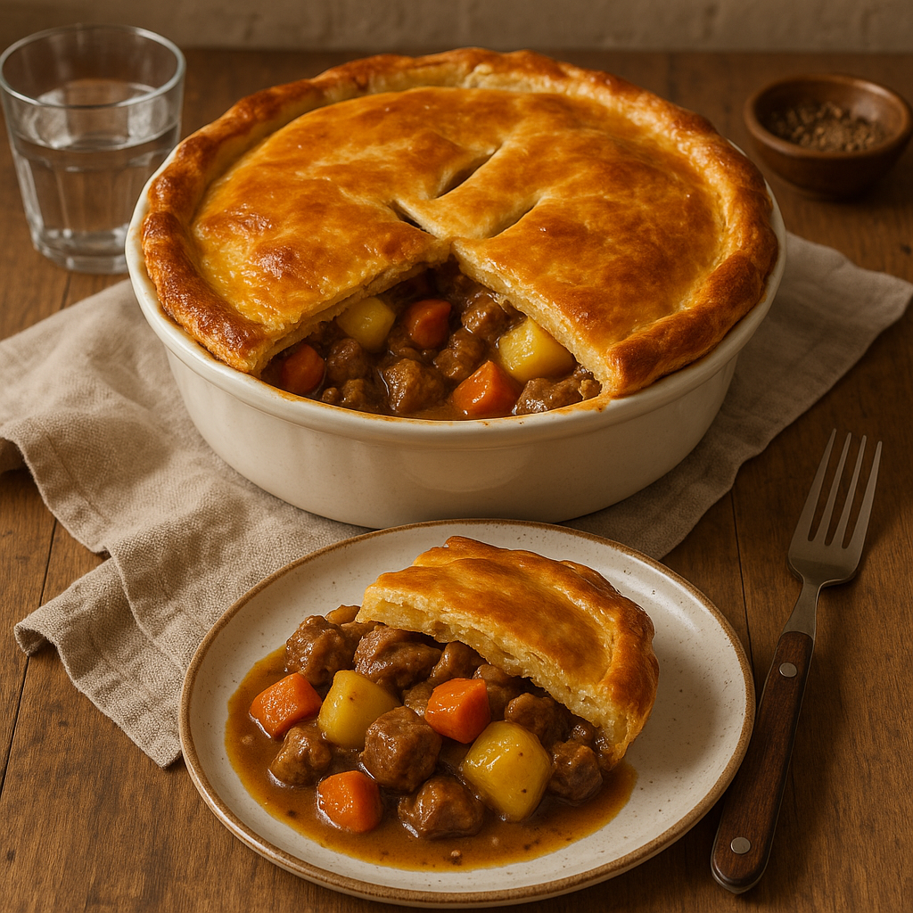 Lamb and Potato pie