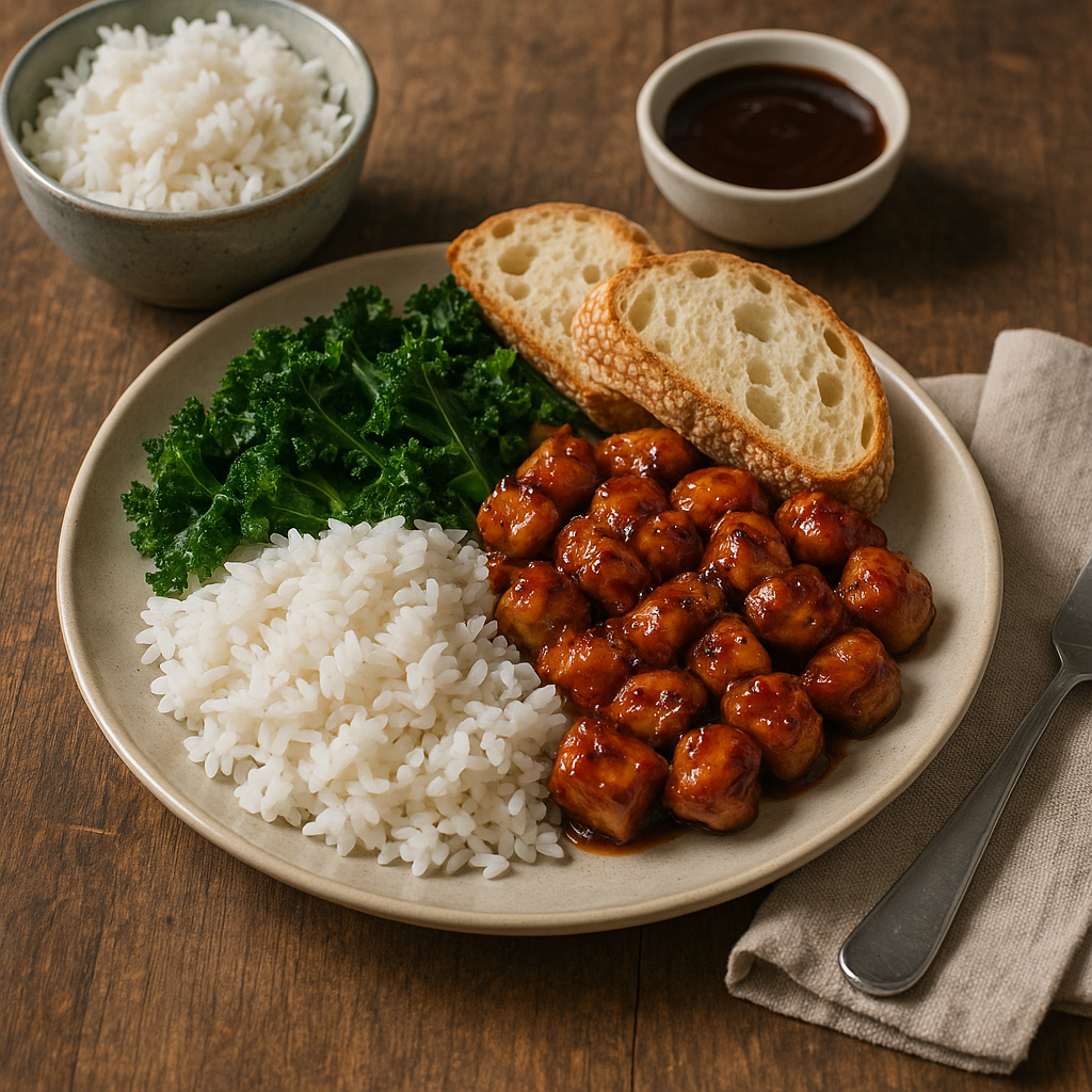 Hoisin chicken bites