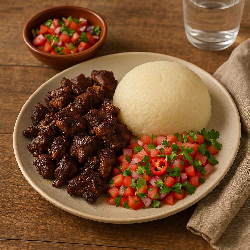 Mbuzi Choma (Roasted Goat)