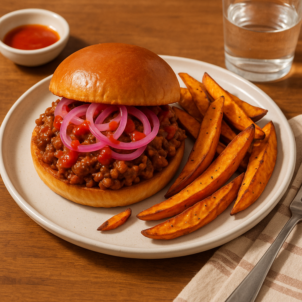 BBQ Pork Sloppy Joes