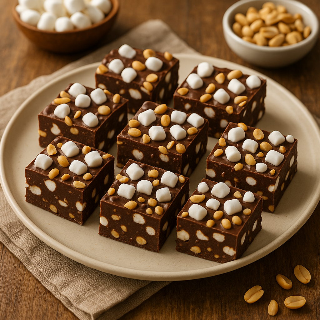 Rocky Road Fudge