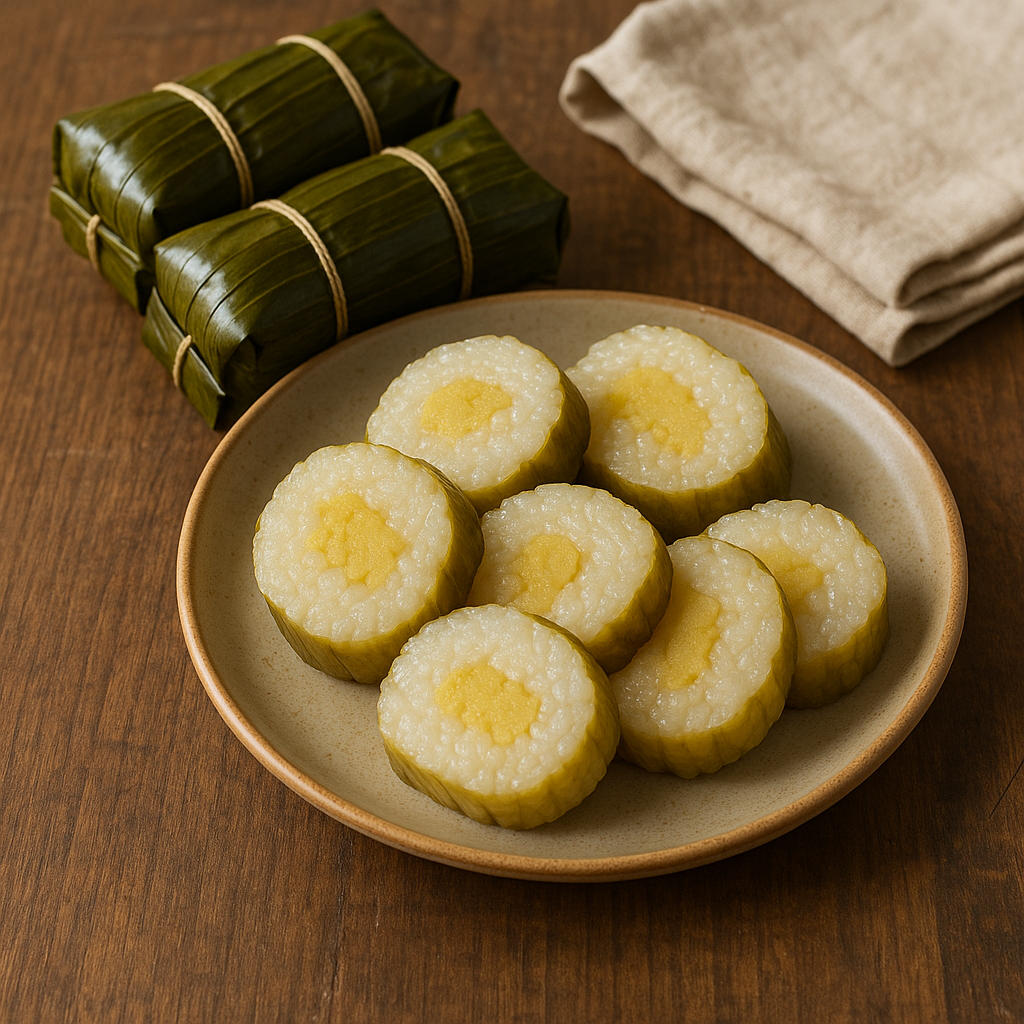 Num Ansom – Sticky Rice Cake