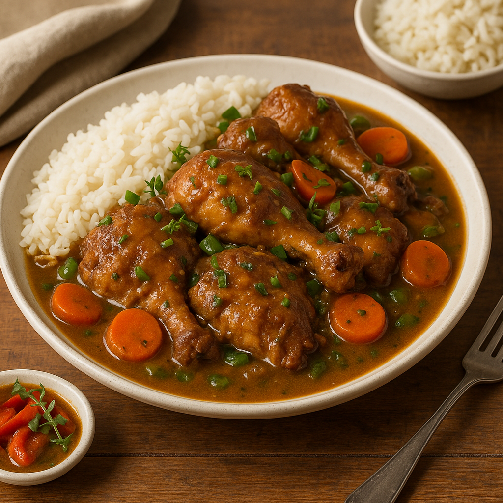 Brown Stew Chicken