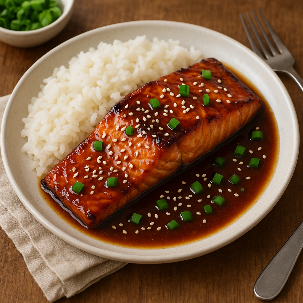 Honey Teriyaki Salmon