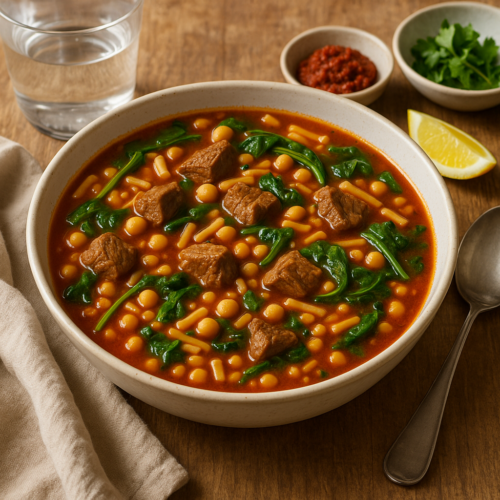 Tunisian Lamb Soup