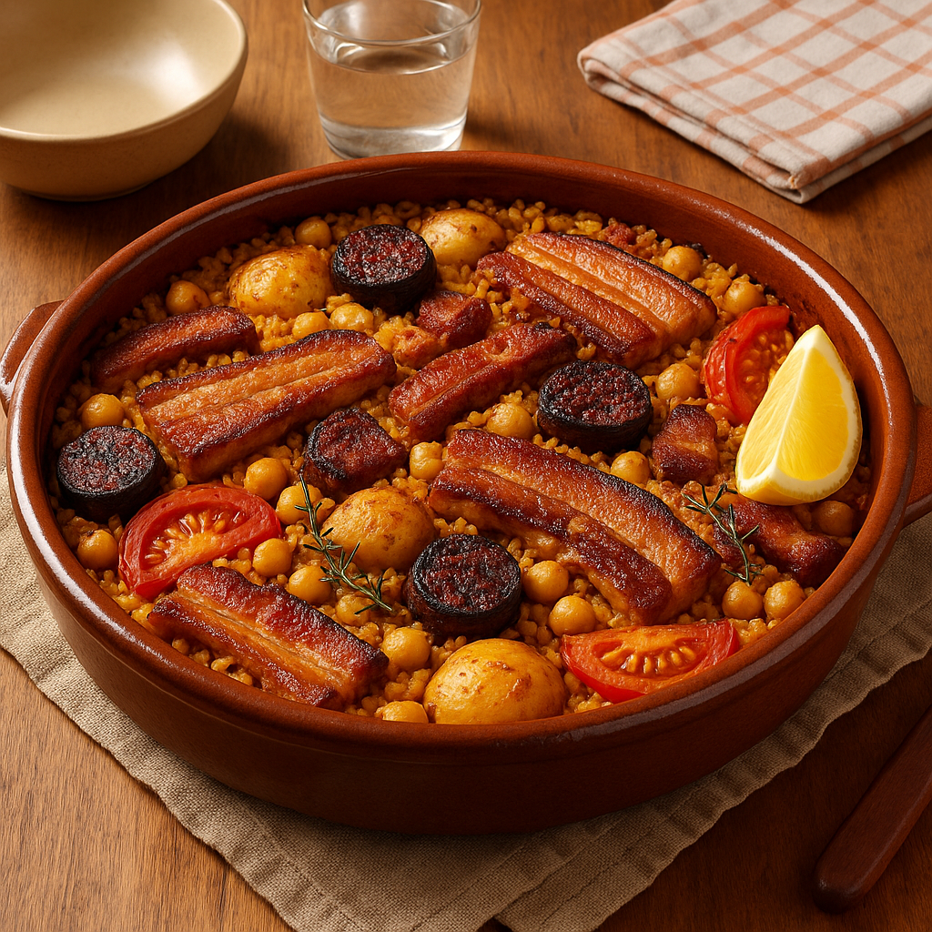 Arroz al horno (baked rice)