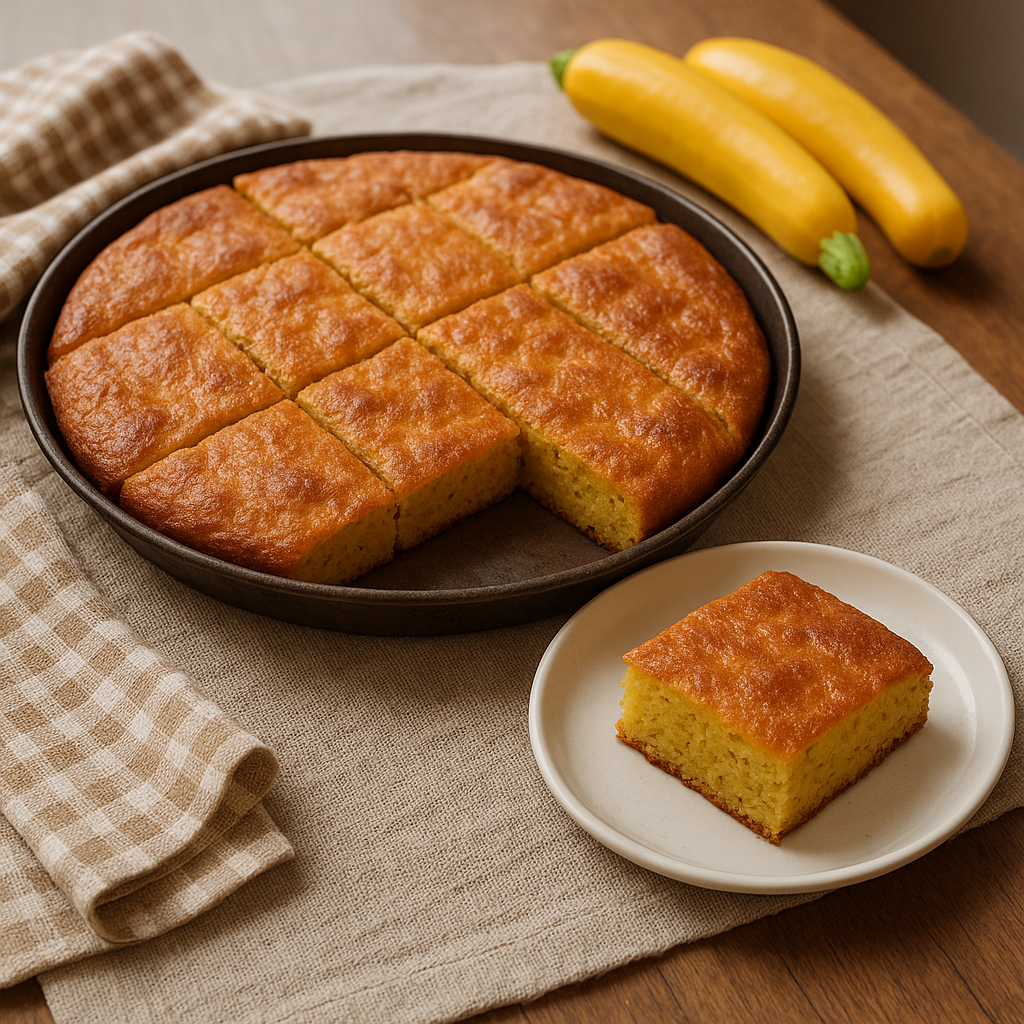 Lakror me Kungull Summer Squash Pie