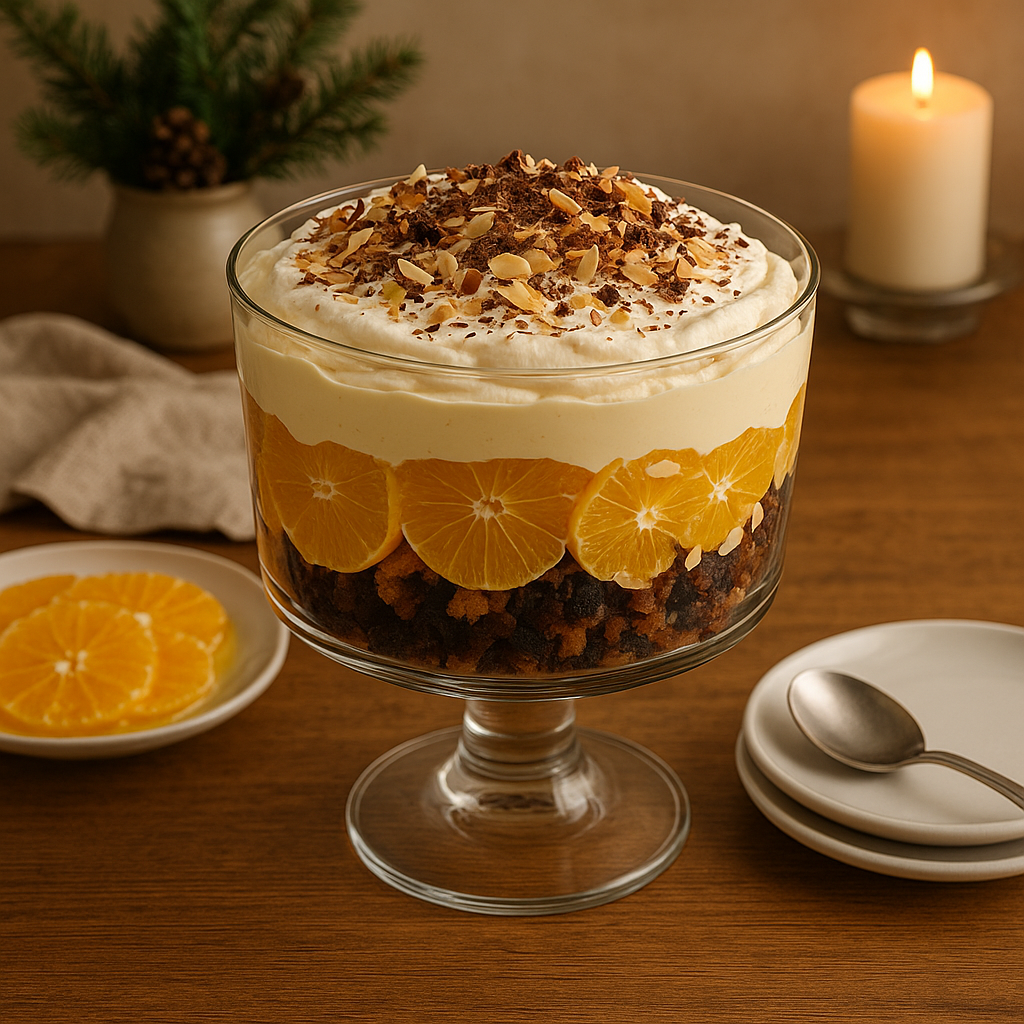 Christmas Pudding Trifle