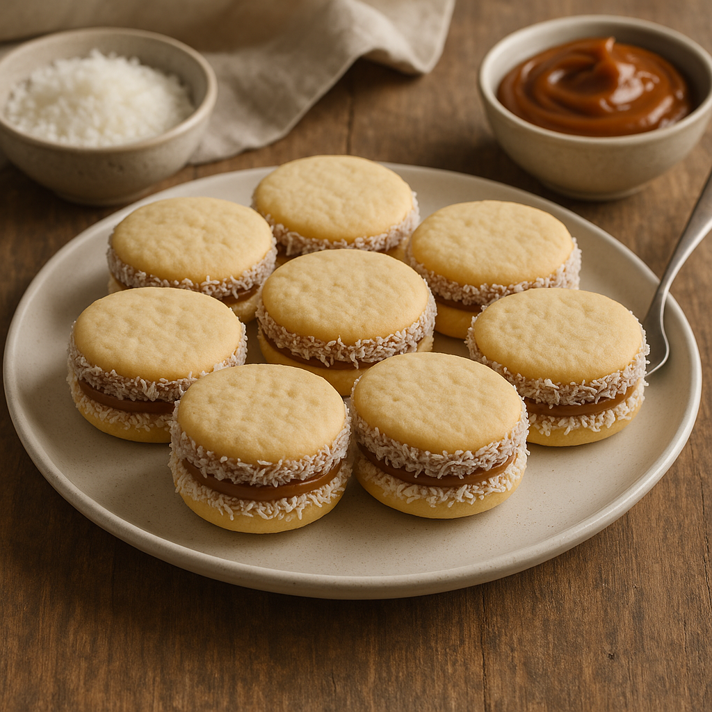 Vanilla alfajores