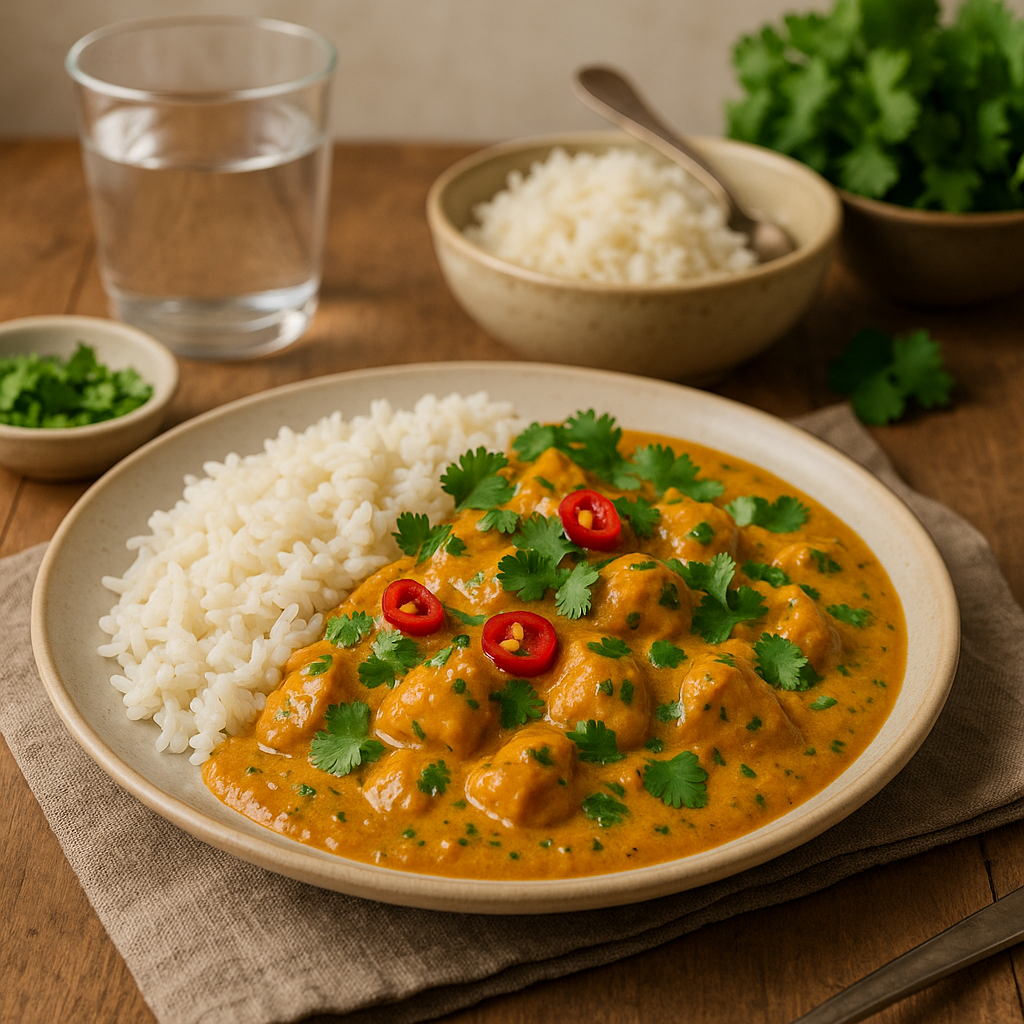 Nutty Chicken Curry