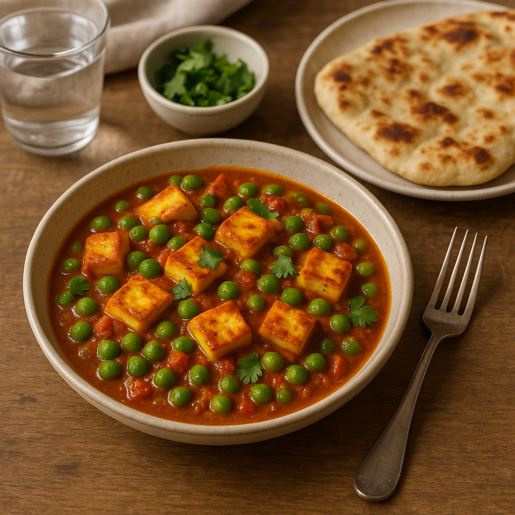 Matar Paneer
