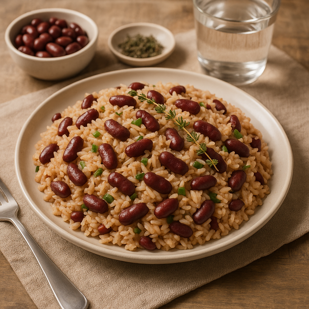 Jamaican Instant Pot Rice and Beans