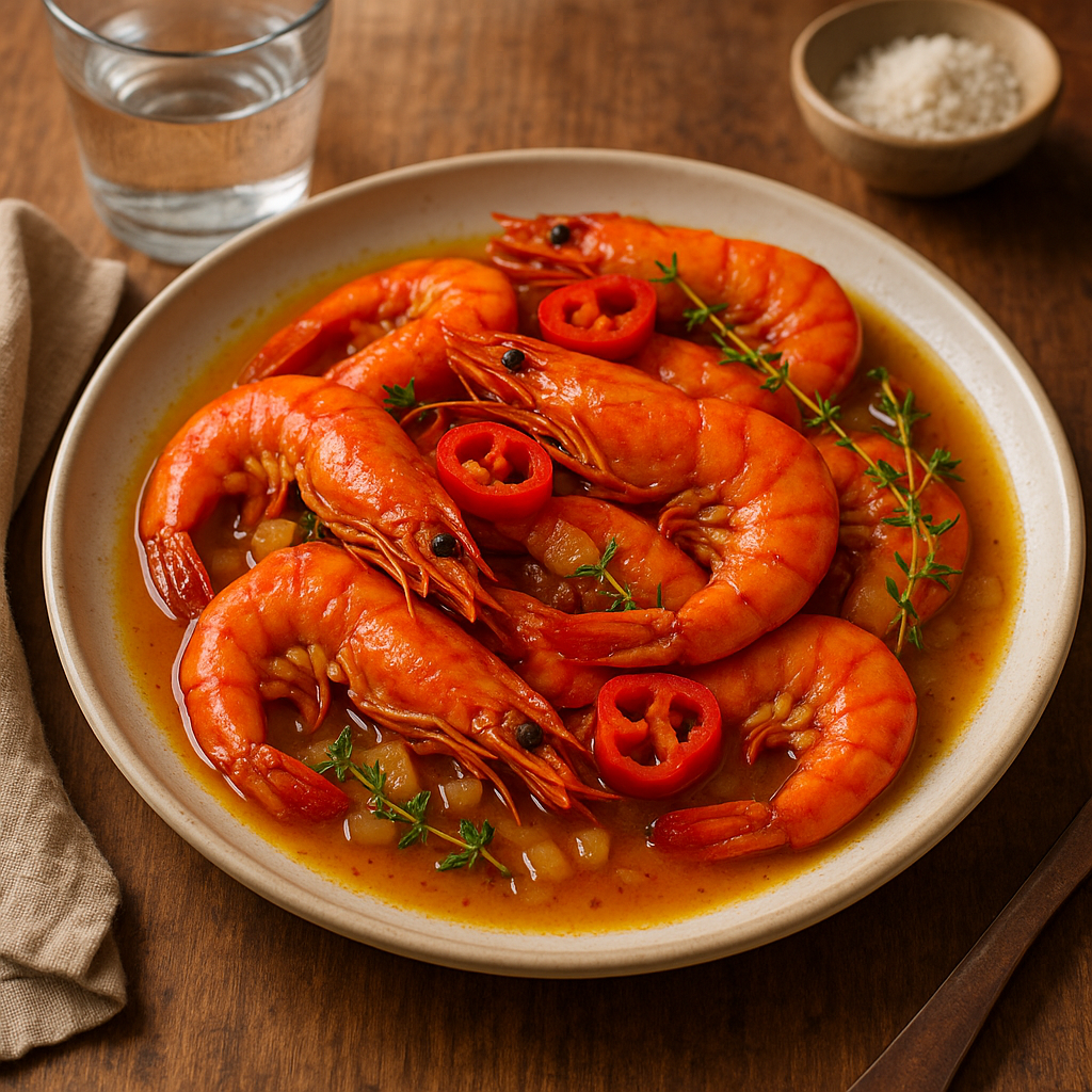 Jamaican Pepper Shrimp