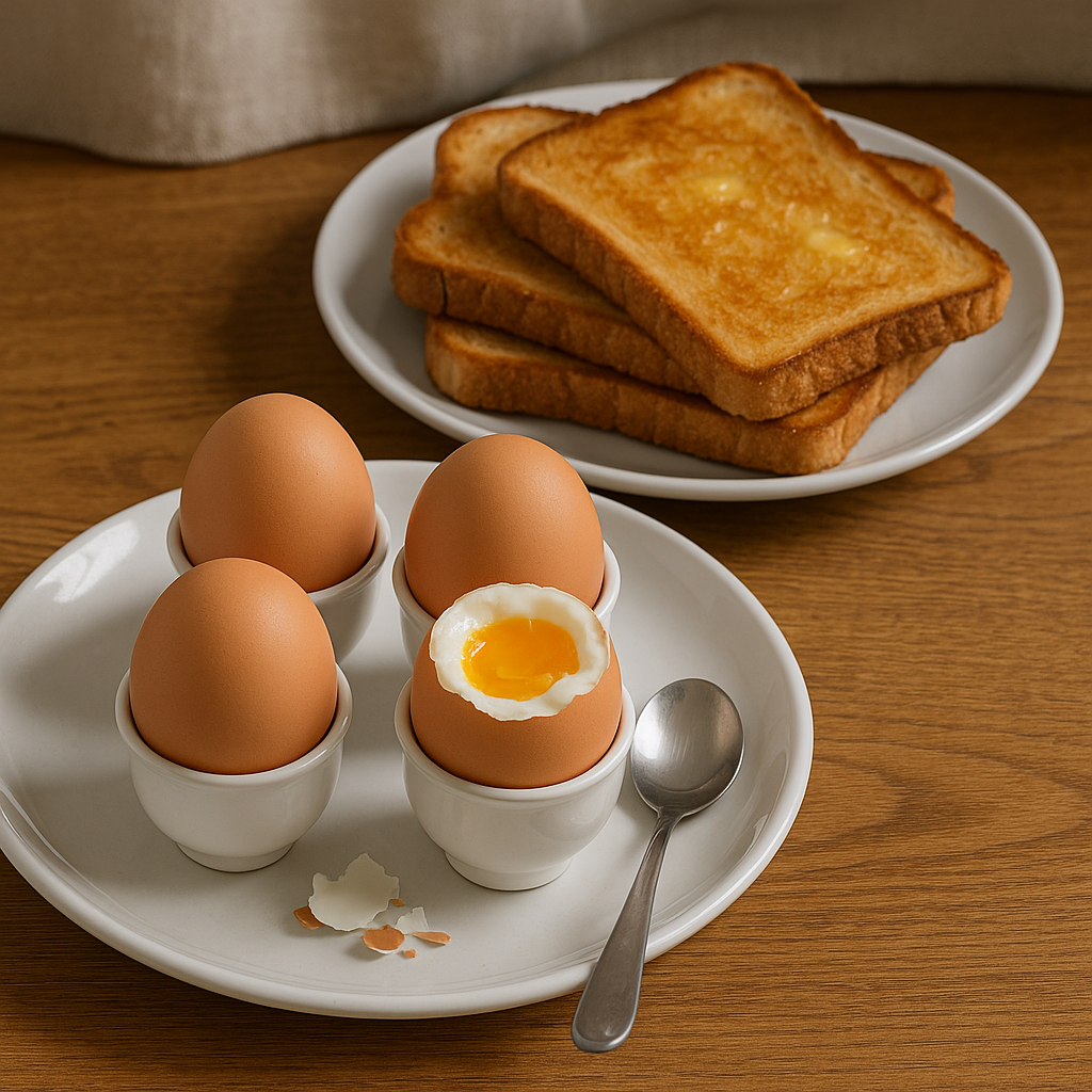 Boiled eggs