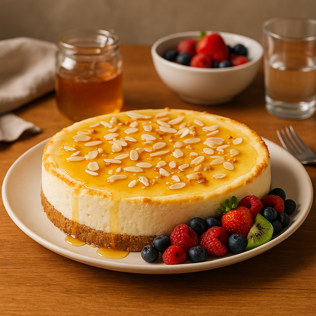 Honey Yogurt Cheesecake