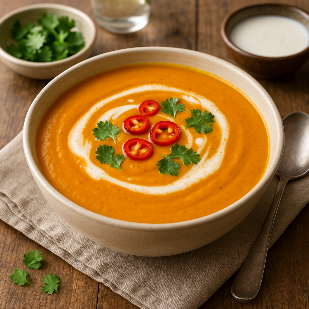 Thai pumpkin soup