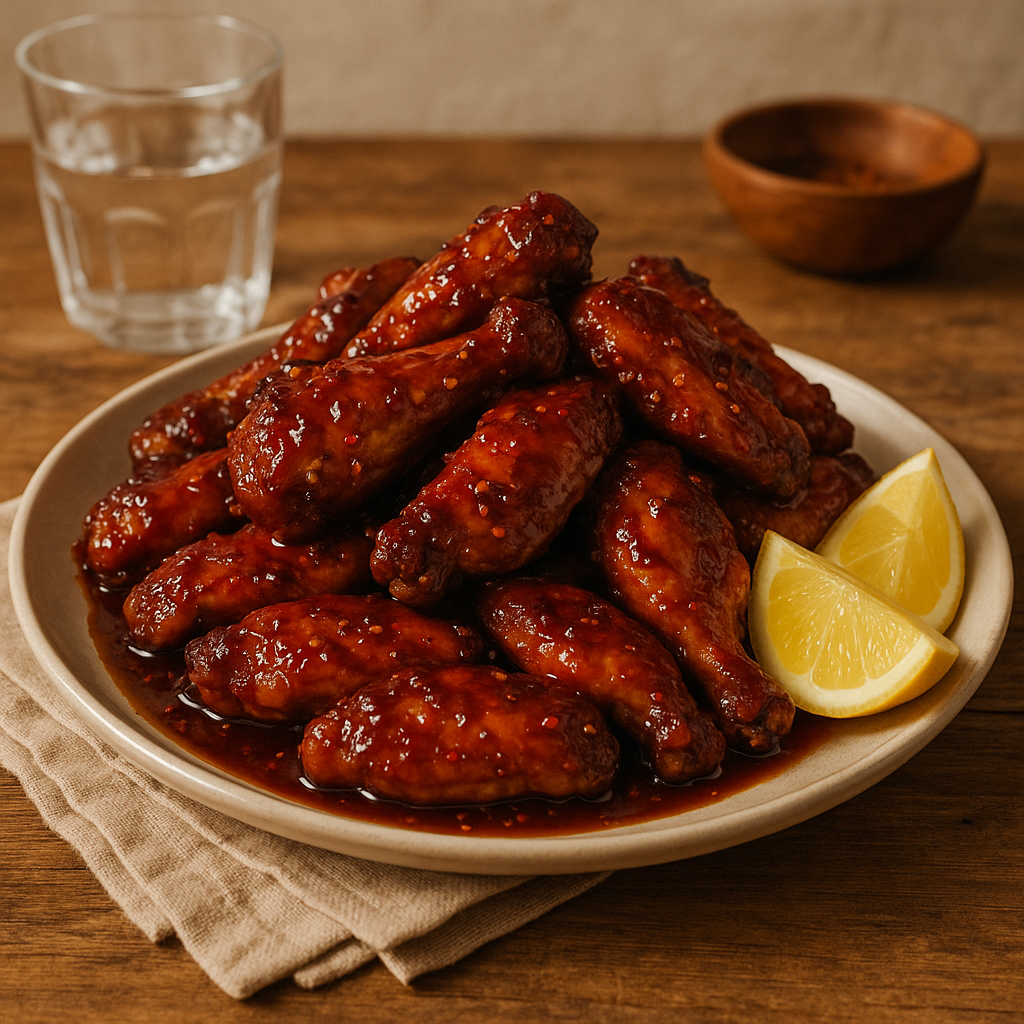 Sticky Chicken wings