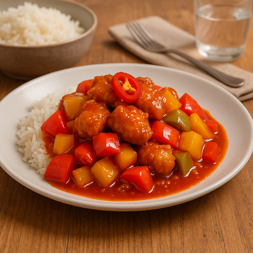 Sweet and sour chicken