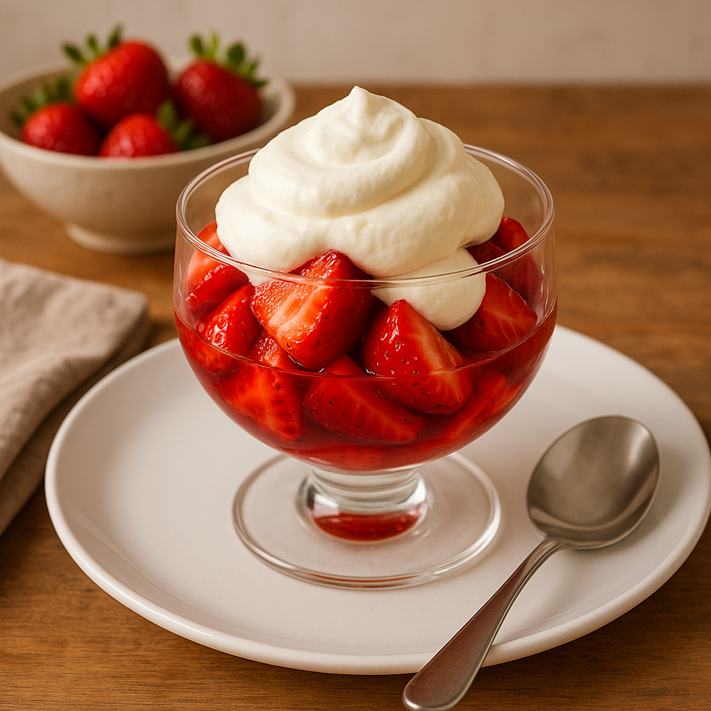 Strawberries Romanoff