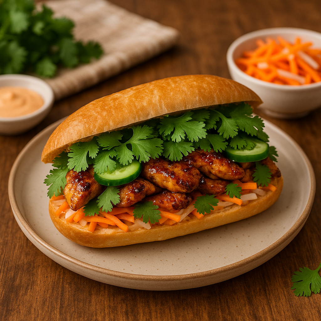 Num Pang – Cambodian Baguette Sandwich