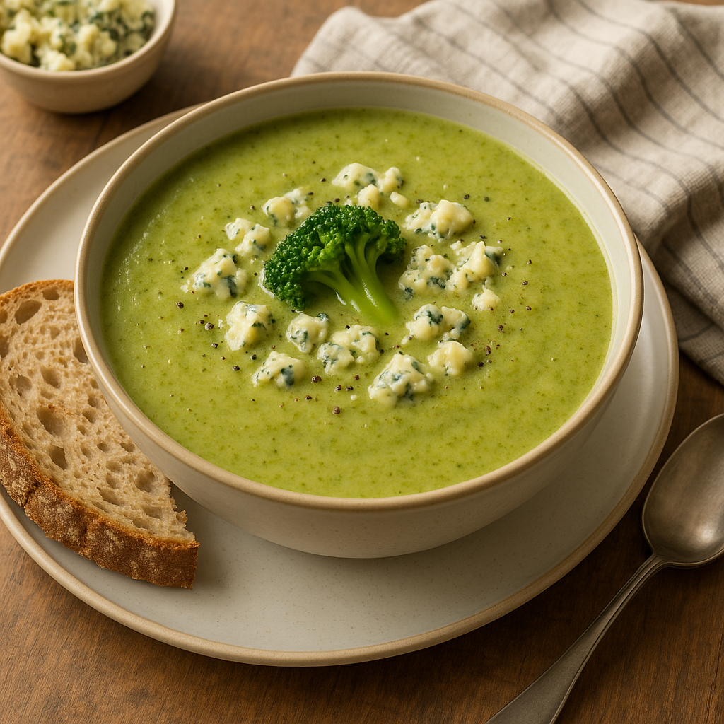 Broccoli & Stilton soup