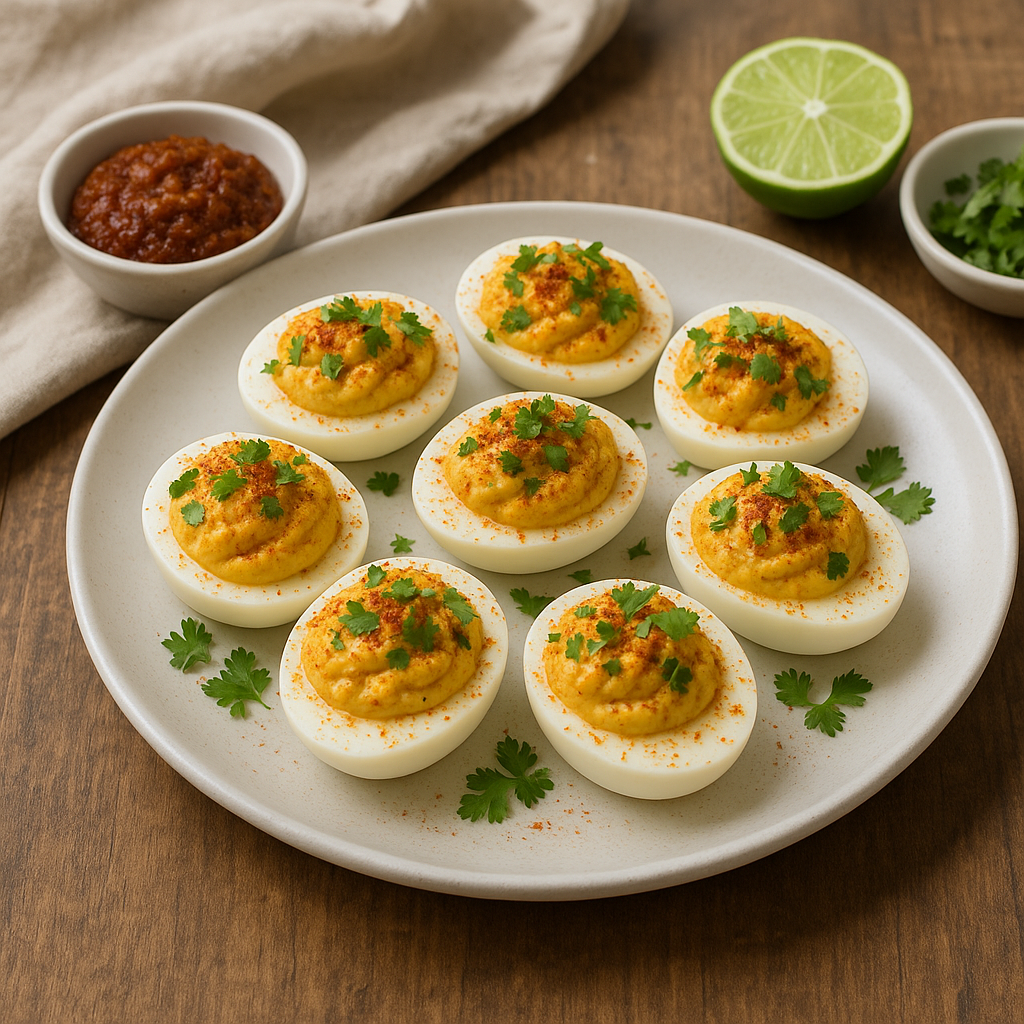 Thai-spiced Deviled Eggs