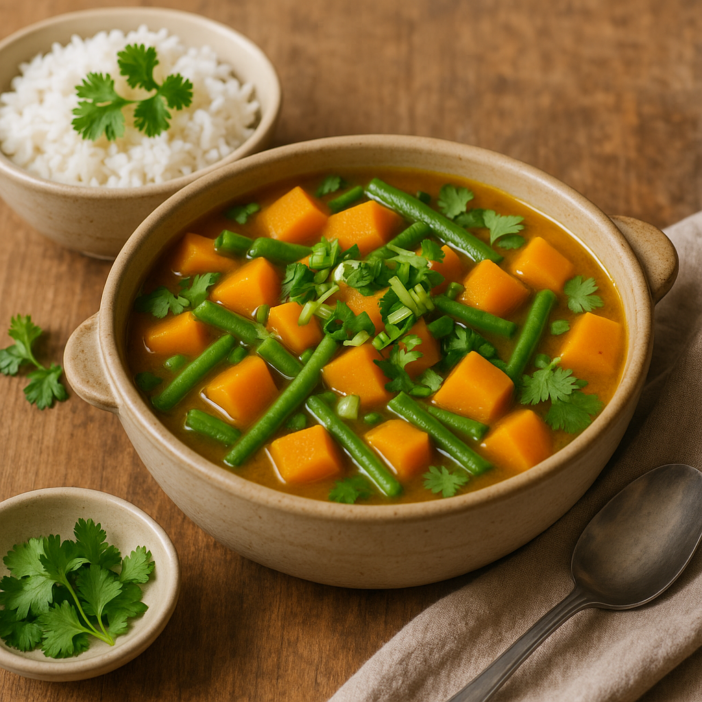 Vietnamese-style veggie hotpot