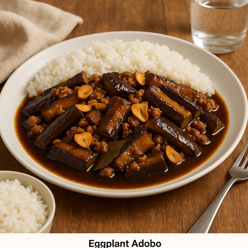 Eggplant Adobo