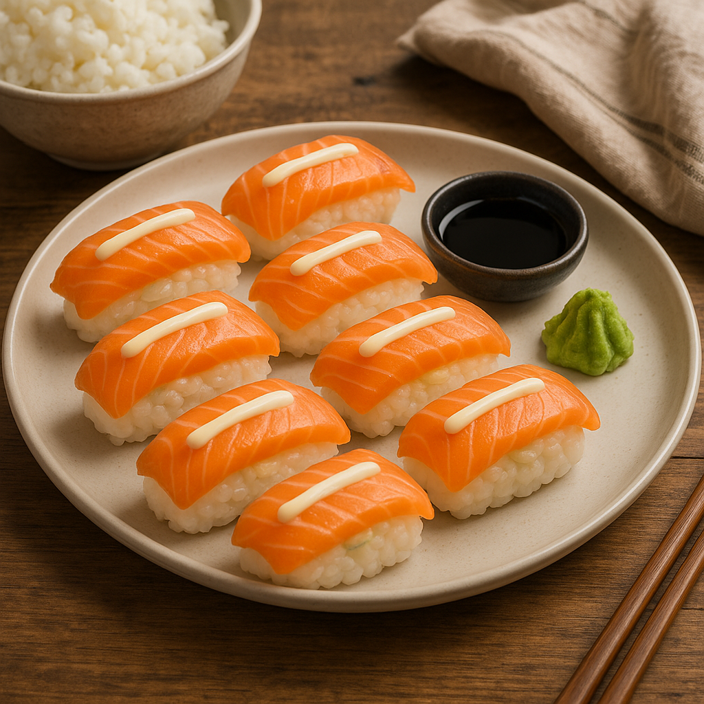 Easy Salmon Nigiri