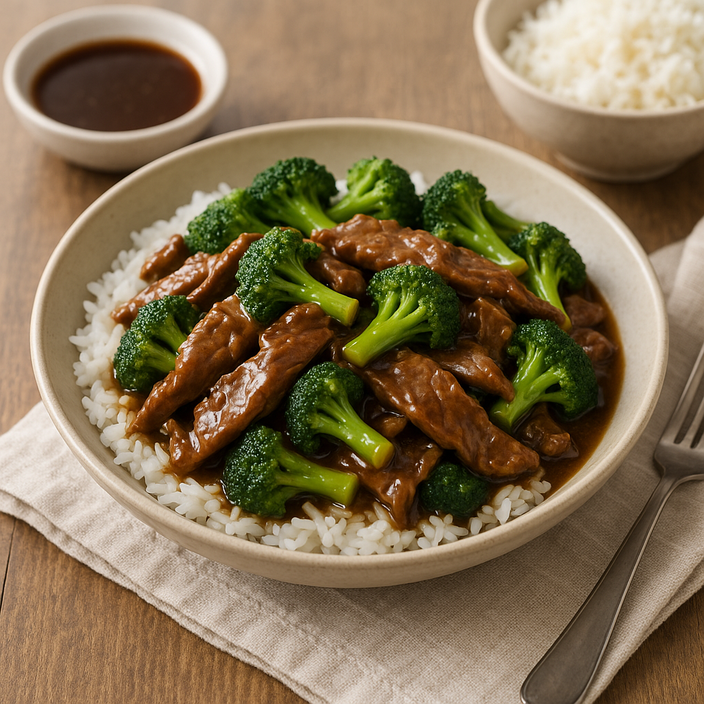 Beef and Broccoli Stir-Fry